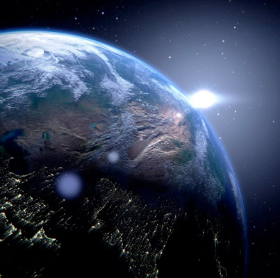 Отпуск, вращаясь вокруг&nbsp;Земли