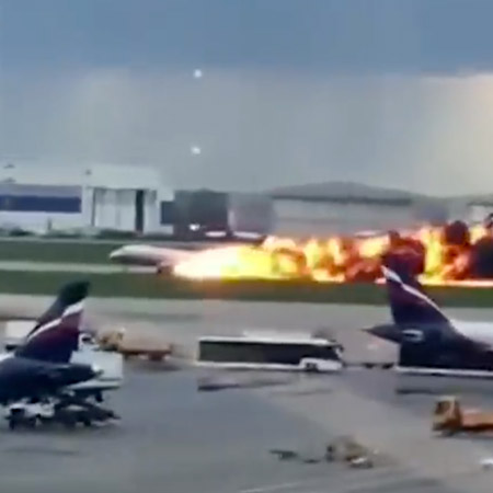 Самолет «Аэрофлота» загорелся в воздухе. 41&nbsp;погибший